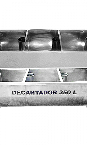 Decantador de garapa em aço Inox Decantador de garapa em aço Inox
