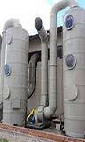 Lavador de gases para galvanoplastia Lavador de gases para galvanoplastia